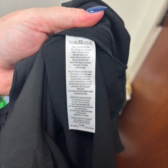 French Connection Whisper Ruffle Hem Dress - Picture 11 of 11